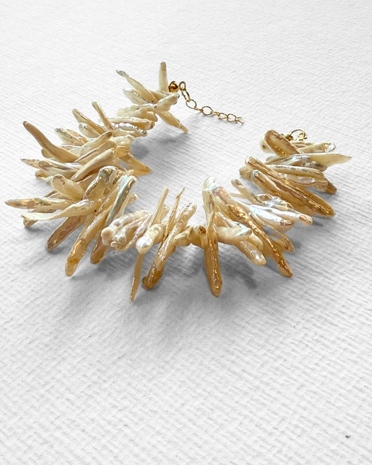 Nuit Perlée Çubuk İncili Bileklik