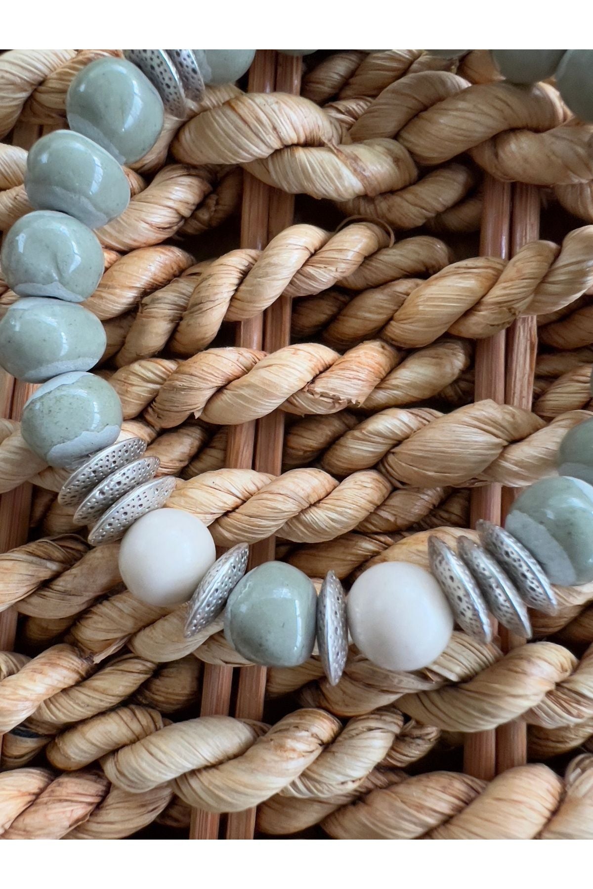 Valence Bracelet Toprak ve Ceyt Doğal Taşlı Bileklik