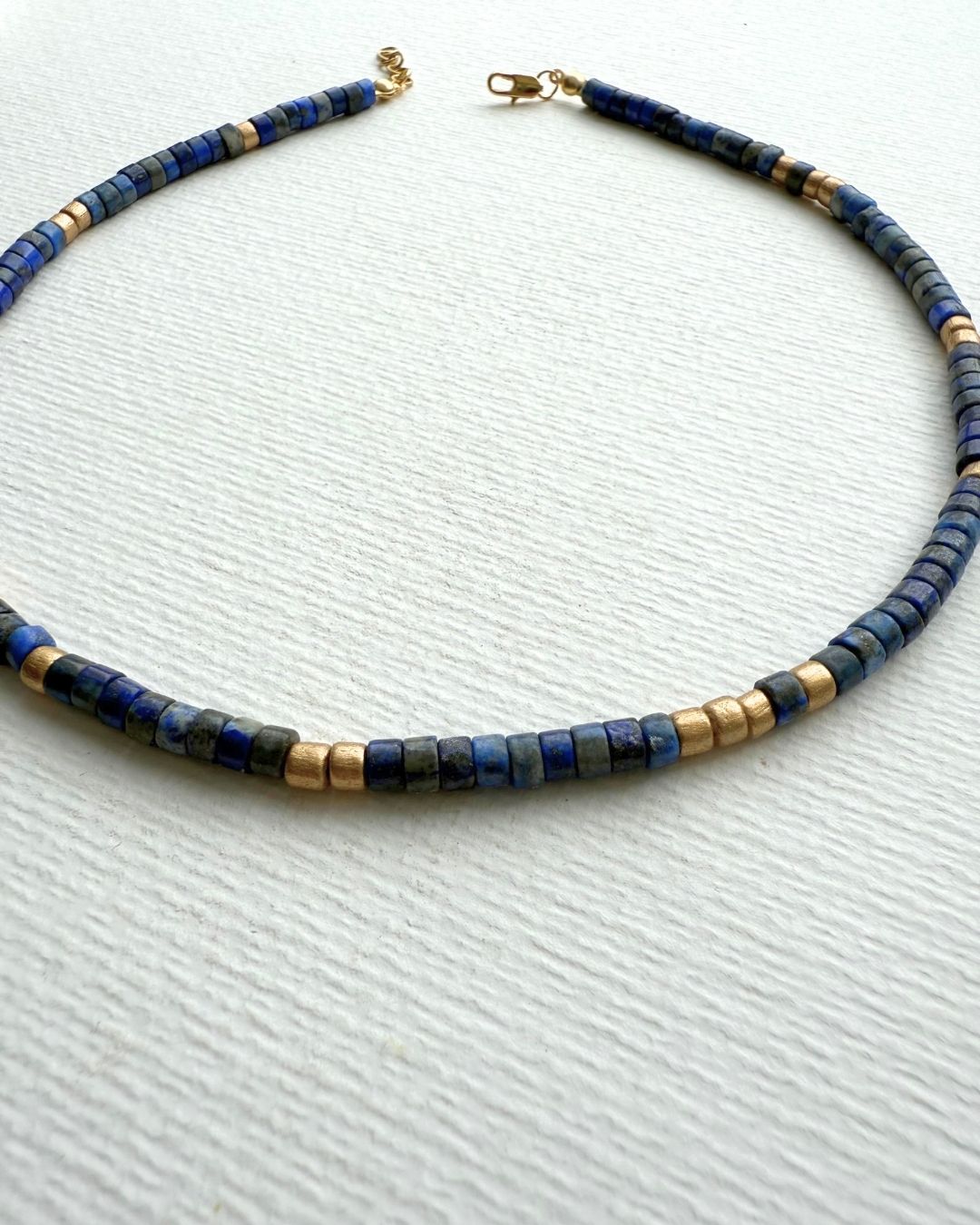Soul Lapis Lazuli ve Ahşap Boncuklu Kolye