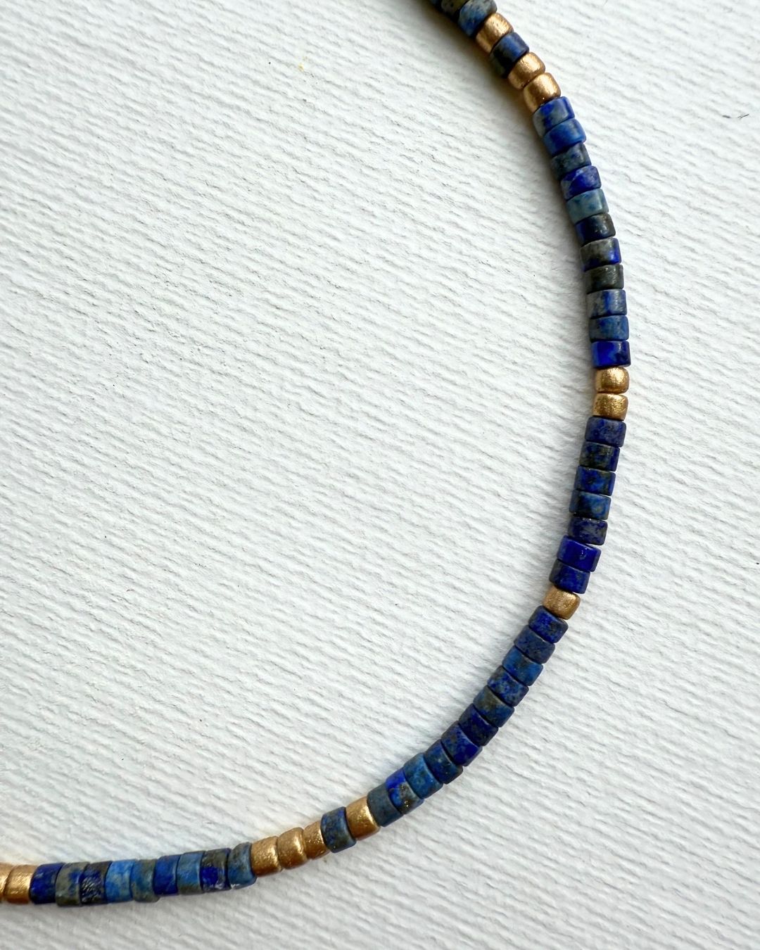 Soul Lapis Lazuli ve Ahşap Boncuklu Kolye