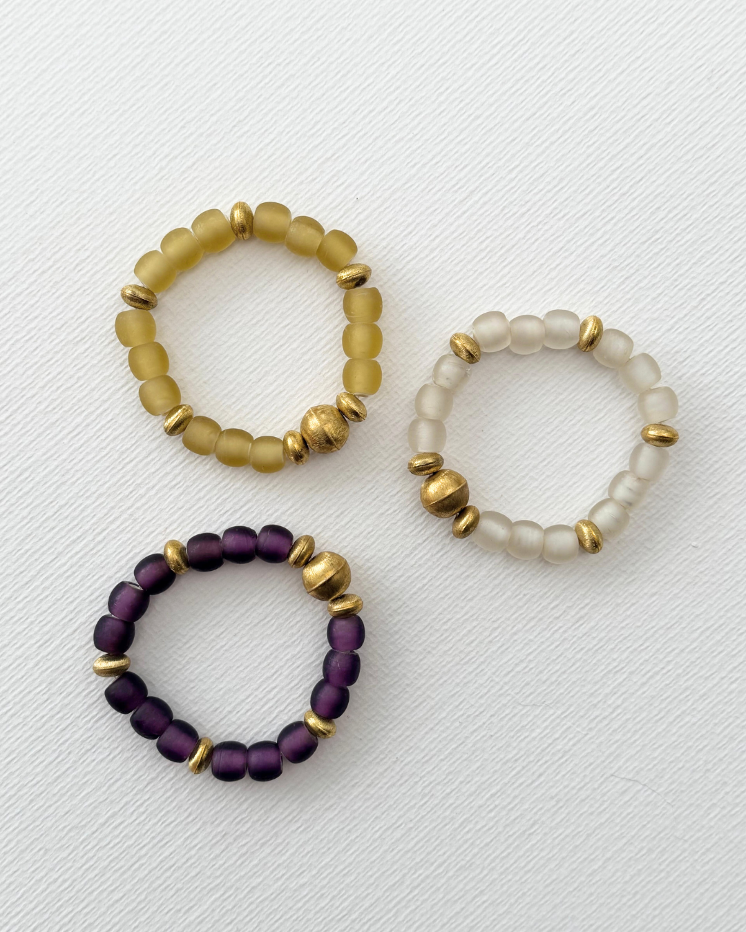 Haze El Yapımı Cam Boncuklu Bileklik