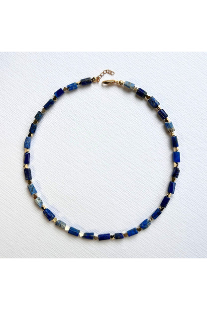Volupté Lapis Lazuli Doğal Taşlı Kolye