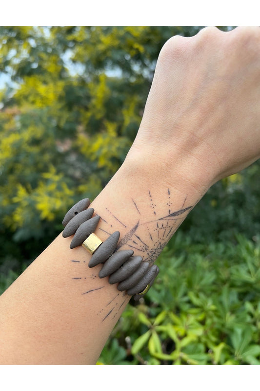 Cholet Bracelet Doğal Toprak Boncuklu Bileklik