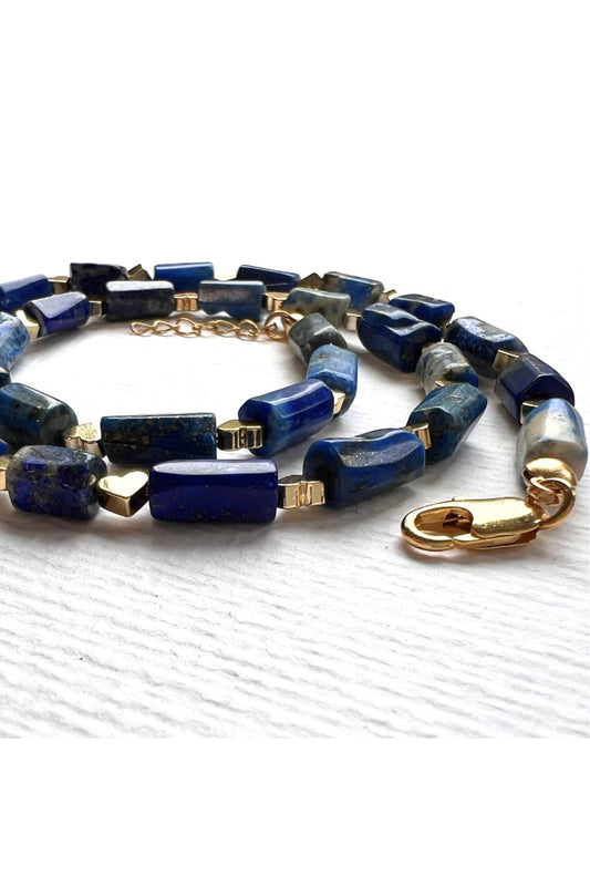 Volupté Lapis Lazuli Doğal Taşlı Kolye