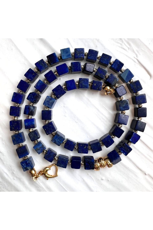 Vienna Necklace Lapis Lazuli Doğal Taş Kolye